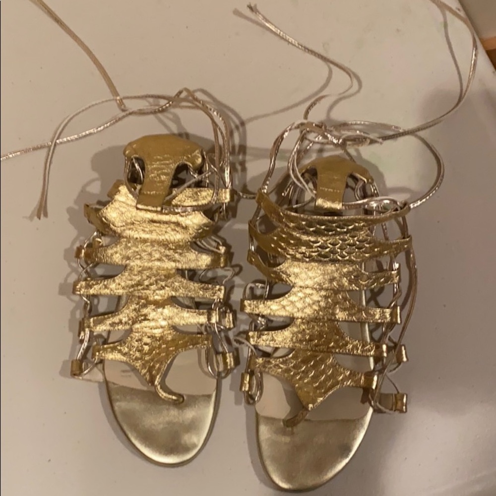 Gold Sandals